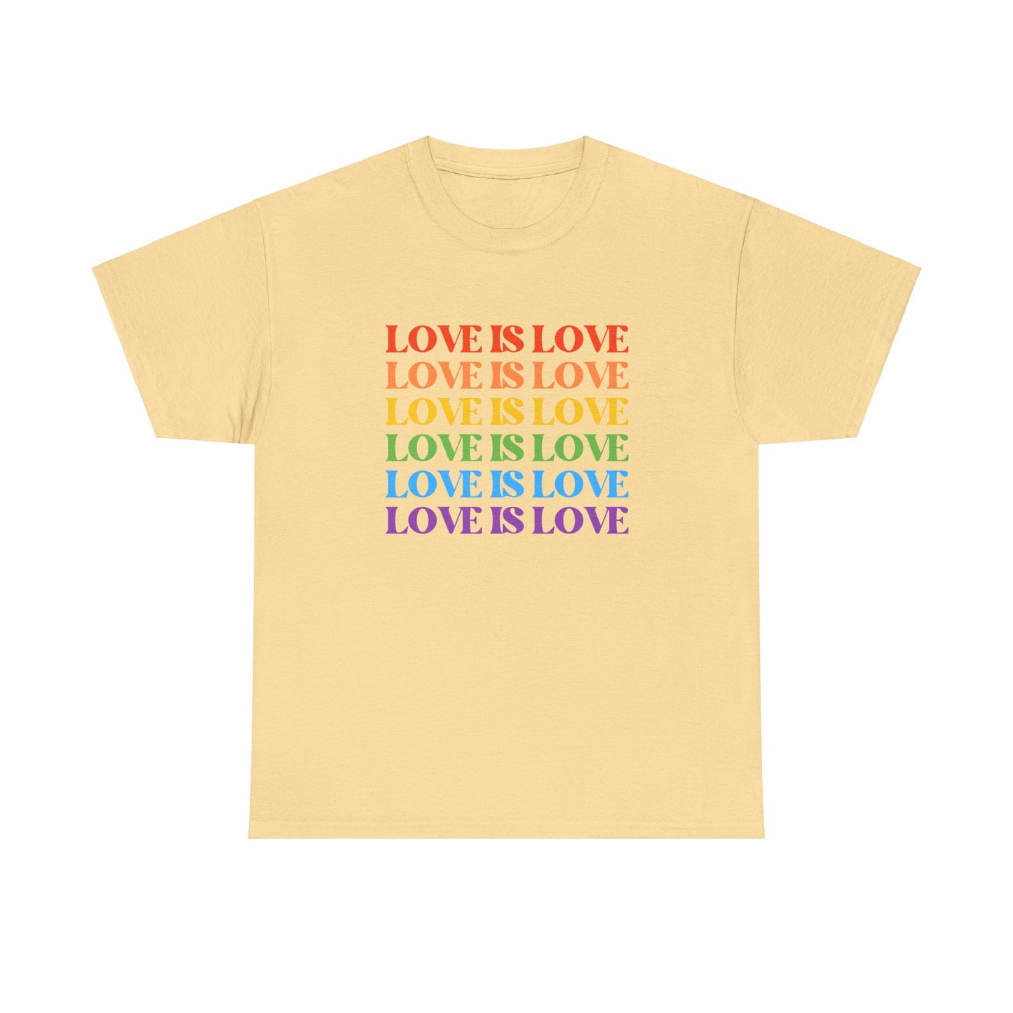 Love is Love Pride Month Unisex Cotton T-Shirt