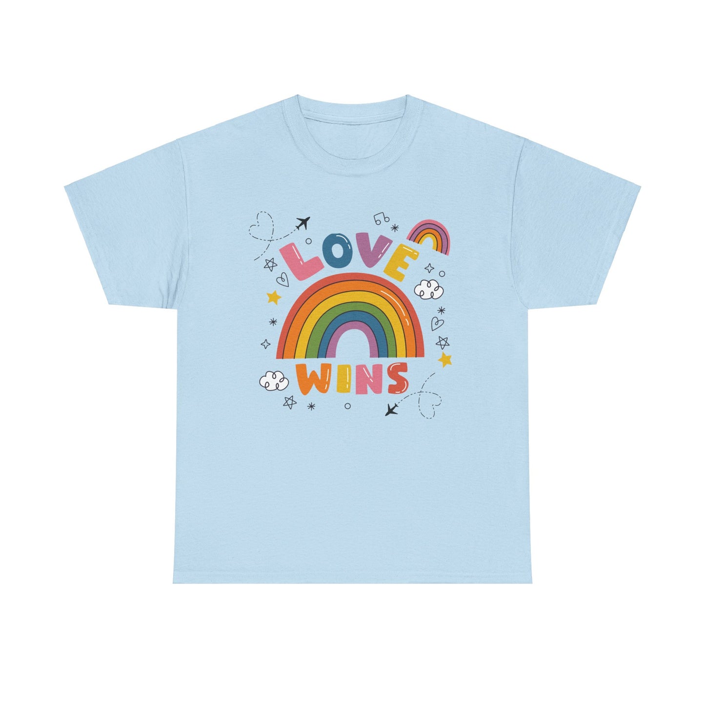 Love Wins Pride Month Unisex Cotton T-Shirt