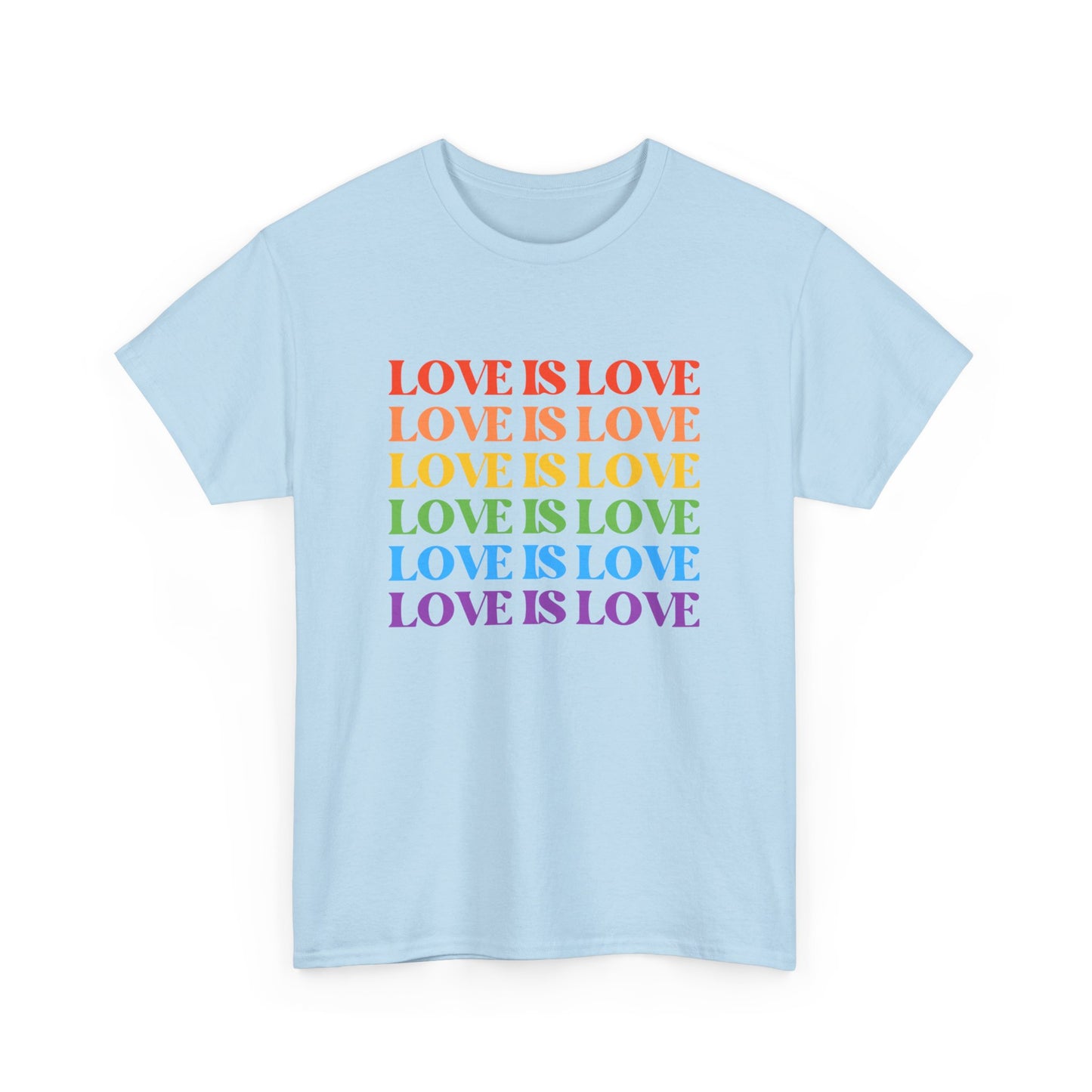 Love is Love Pride Month Unisex Cotton T-Shirt