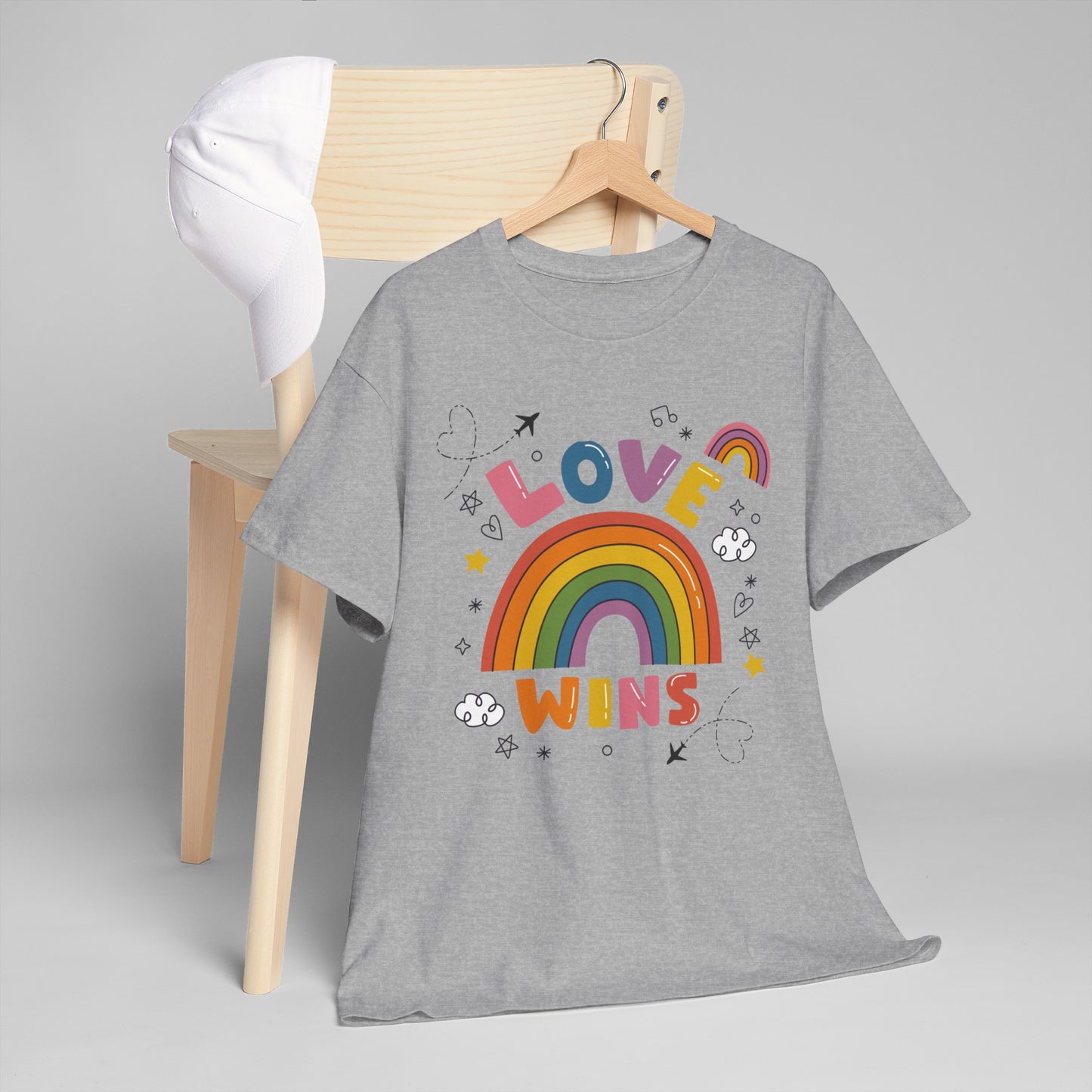 Love Wins Pride Month Unisex Cotton T-Shirt