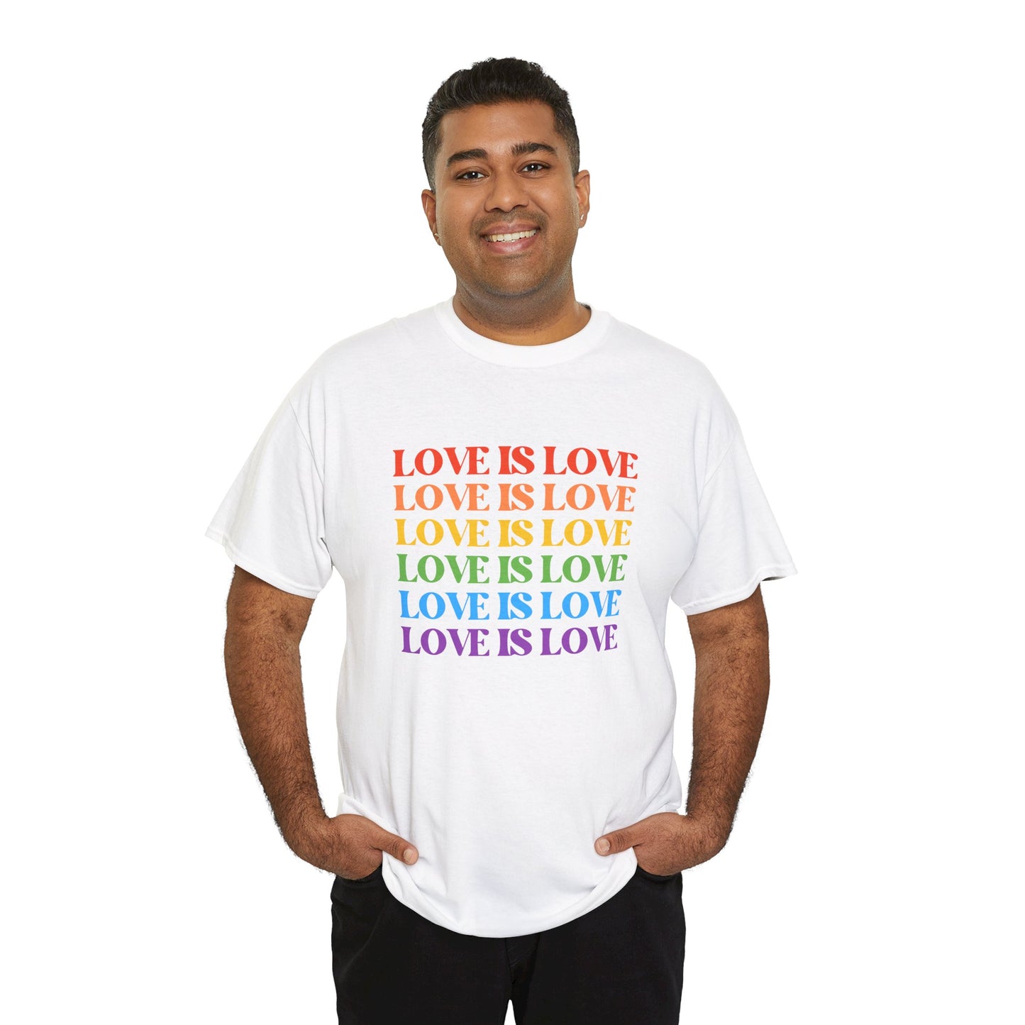 Love is Love Pride Month Unisex Cotton T-Shirt