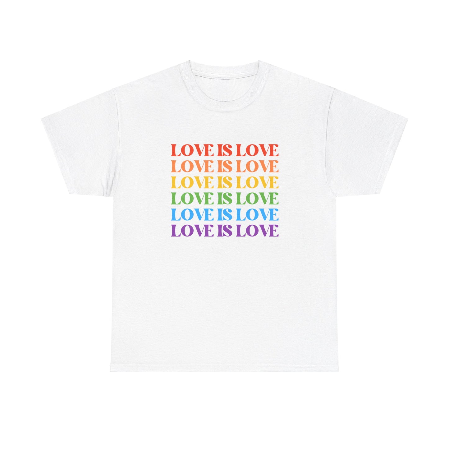 Love is Love Pride Month Unisex Cotton T-Shirt