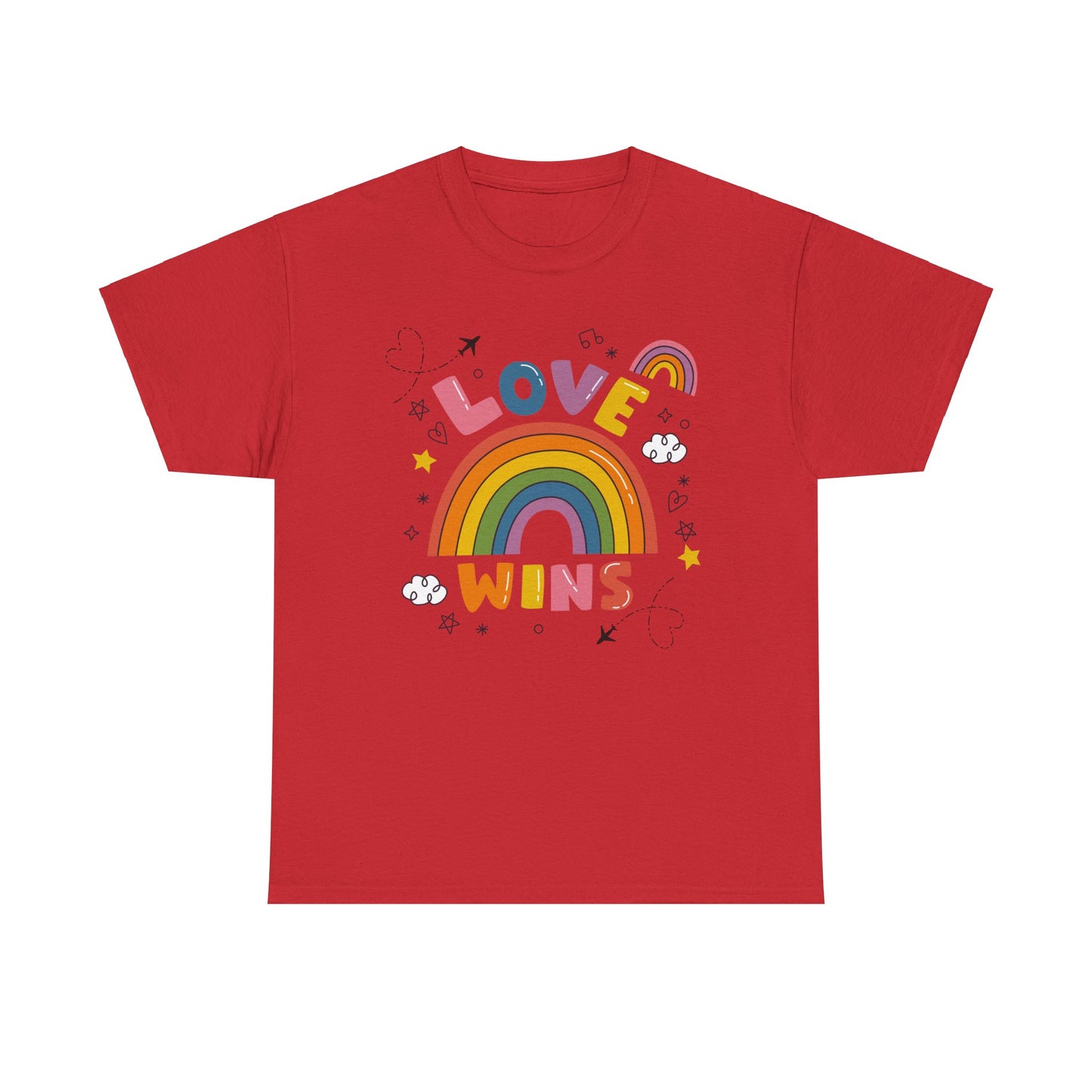 Love Wins Pride Month Unisex Cotton T-Shirt