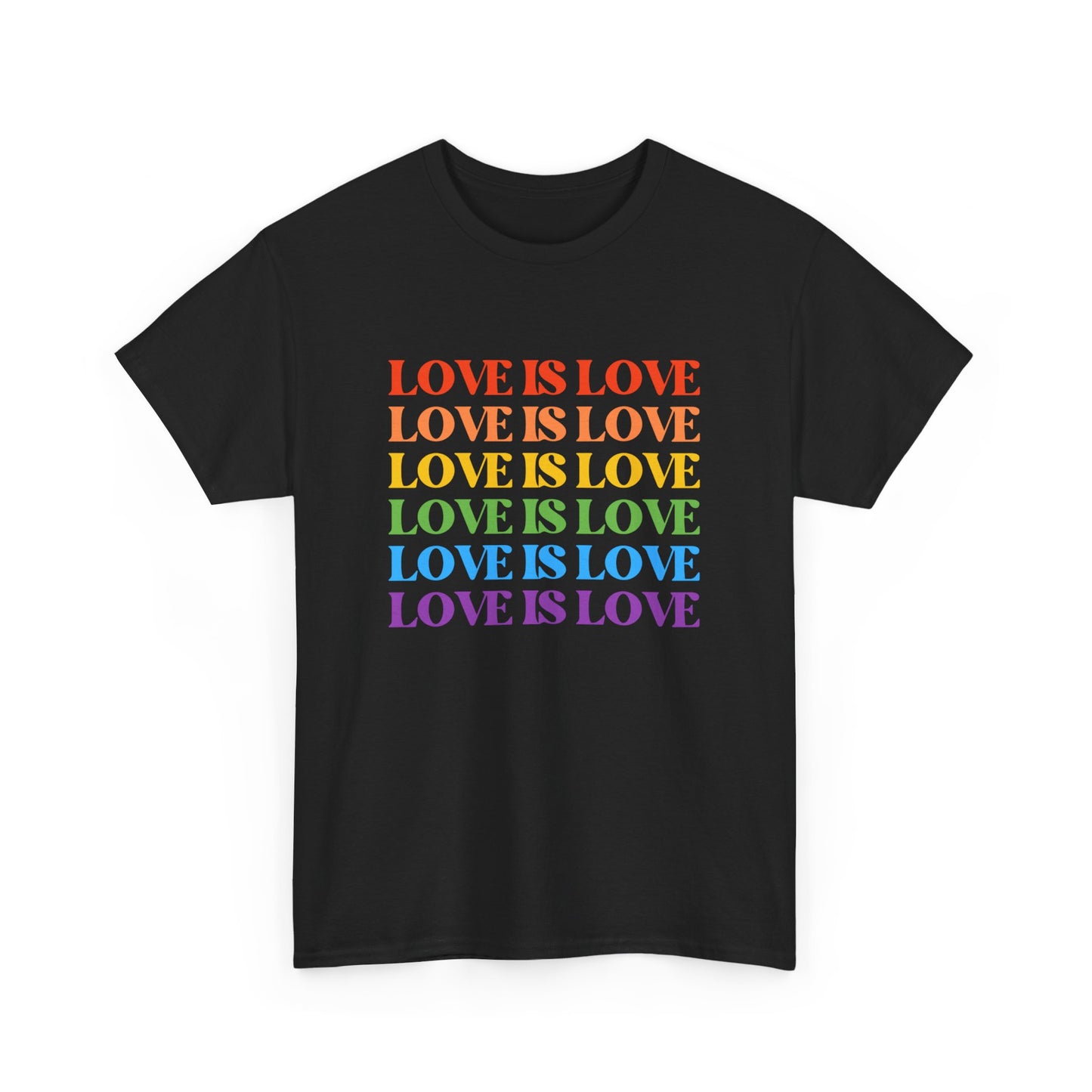 Love is Love Pride Month Unisex Cotton T-Shirt