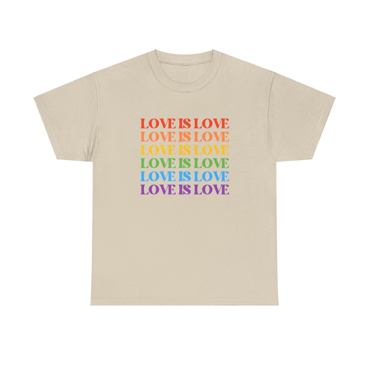 Love is Love Pride Month Unisex Cotton T-Shirt