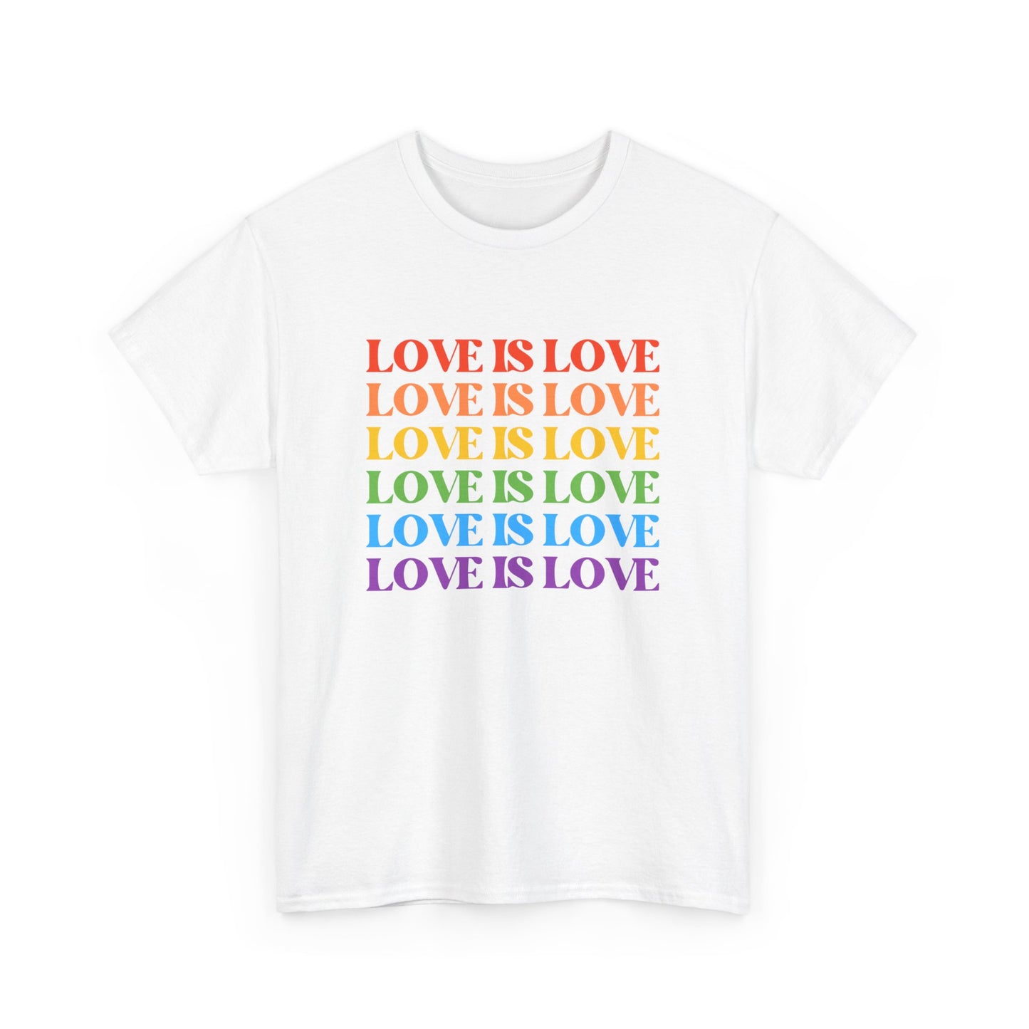 Love is Love Pride Month Unisex Cotton T-Shirt