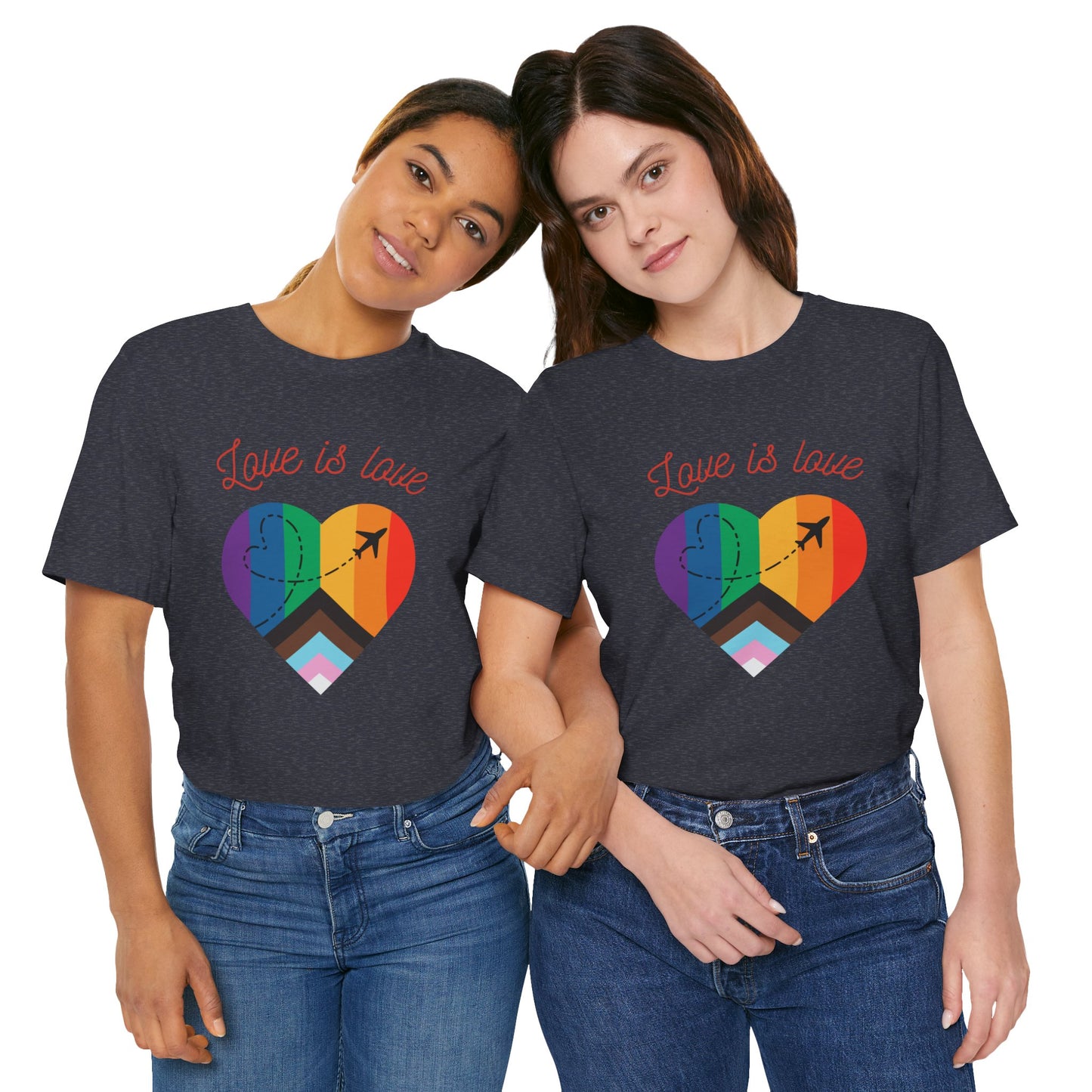 Love is Love Pride Month Unisex Jersey Short Sleeve T-Shirt