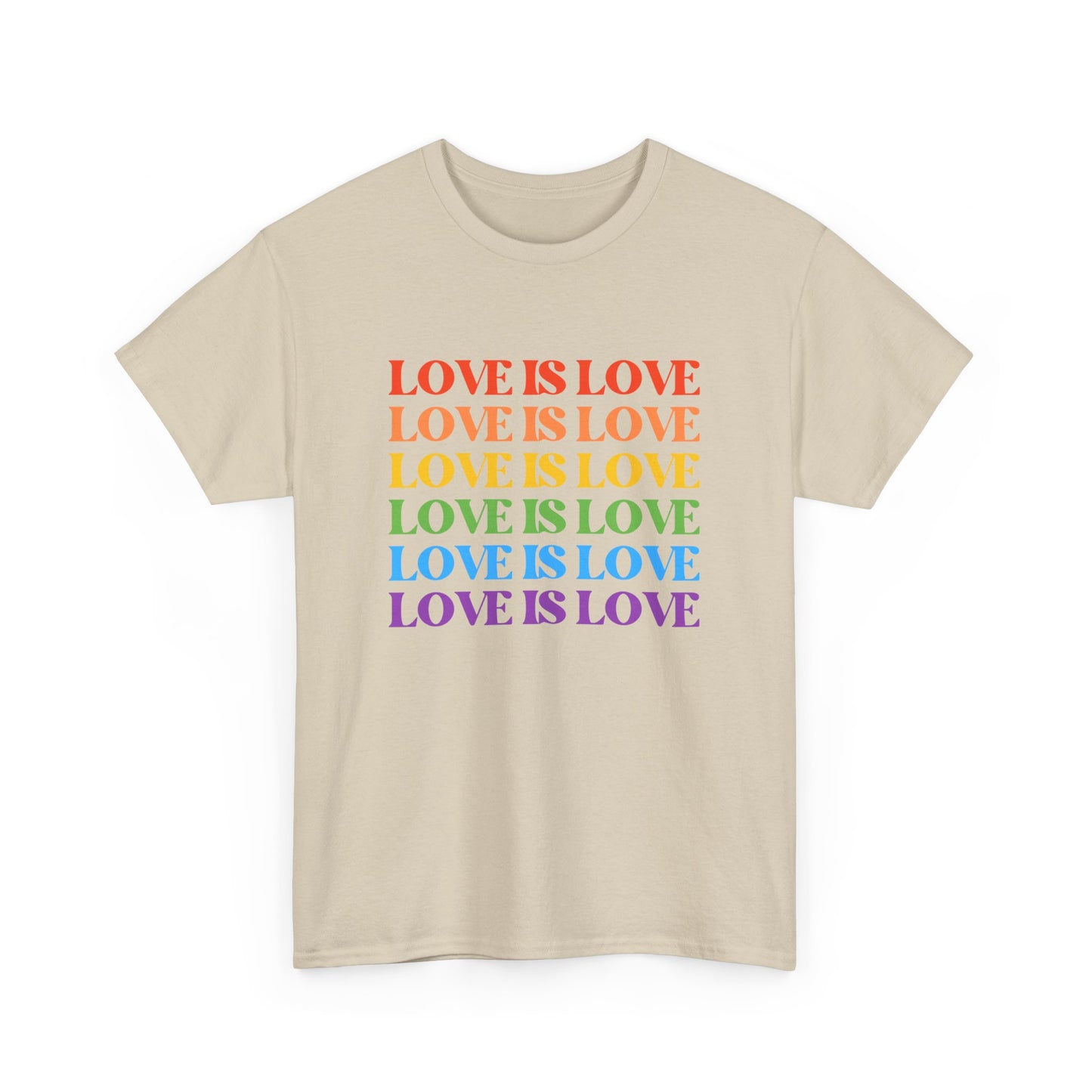 Love is Love Pride Month Unisex Cotton T-Shirt