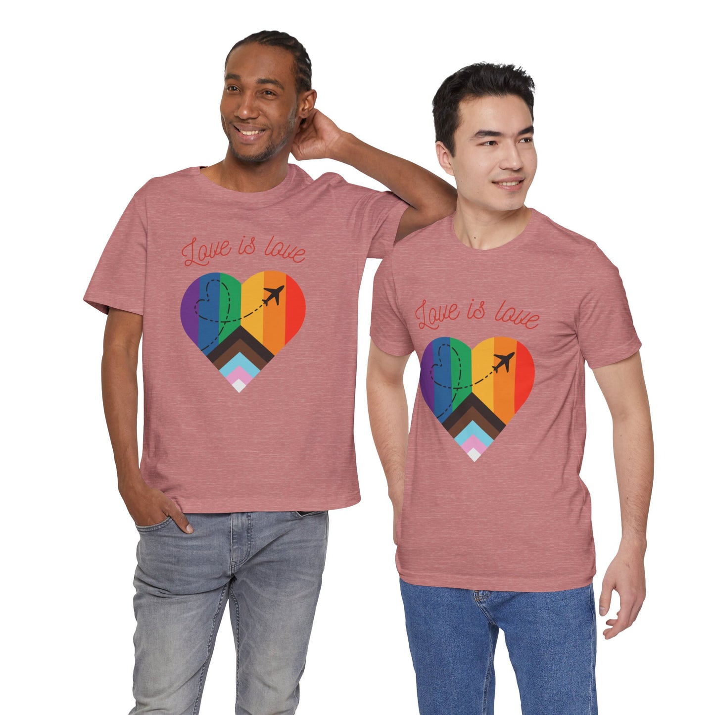 Love is Love Pride Month Unisex Jersey Short Sleeve T-Shirt